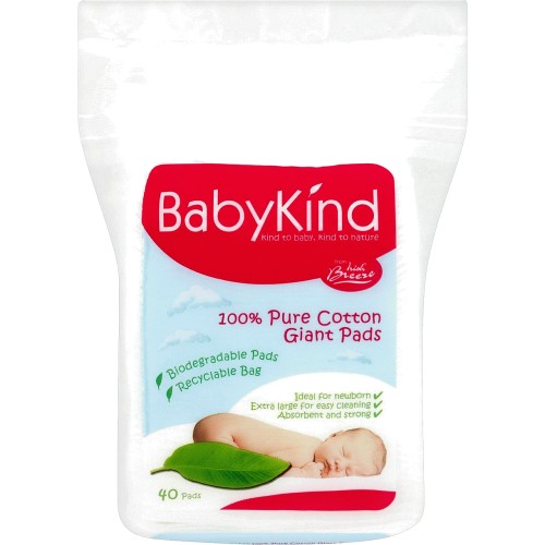 Babykind Giant Cotton Pads (40) - Compare Prices & Where To Buy 