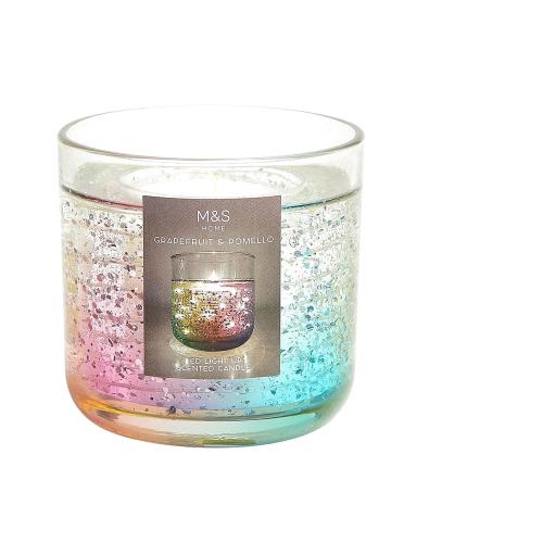 Rainbow light shop up candle