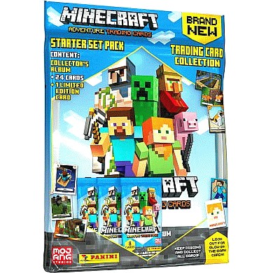 MINECRAFT TRADING CARDS STARTER - Compare Prices & Where To Buy ...