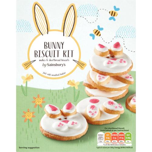 Sainsbury's Bunny Biscuit Kit (269g) - Compare Prices & Where To Buy ...