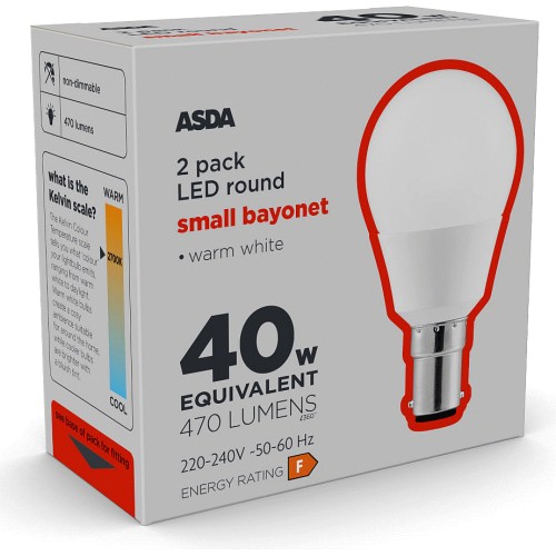 G9 25w deals bulb asda