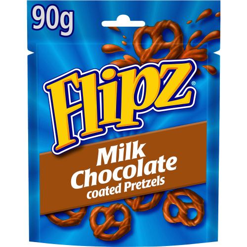 Flipz Milk Chocolate Covered Pretzels 90g Compare Prices And Where To Buy Uk 