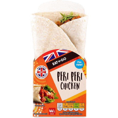 Eat And Go Peri Peri Chicken Wrap 1 X 178g Compare Prices And Where To Buy Uk