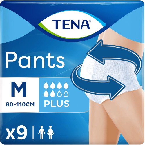 ASDA UNISEX Super Absorbent Underwear Incontinence Pants Medium