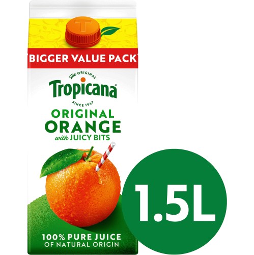 Tropicana orange juice clearance smooth