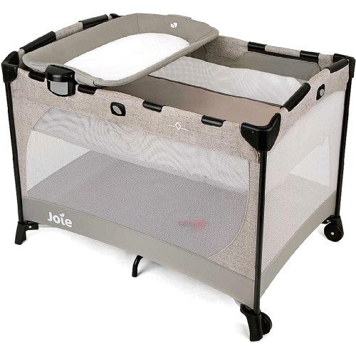 Joie Travel Cot Commuter Change Speckled Compare Prices Where