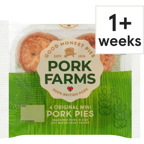 Tesco Mini Pork & Cranberry Pork Pies (2 x 50g) - Compare Prices ...