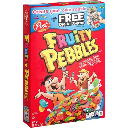 Fruity Pebbles Cereal (311g) - Compare Prices & Where To Buy - Trolley ...