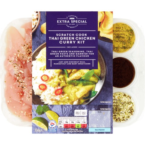 Thai green hot sale curry asda