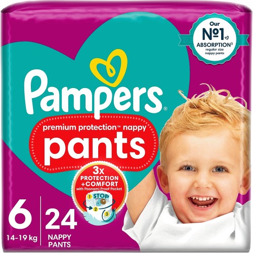 Pampers premium protection hot sale size 6 sainsburys