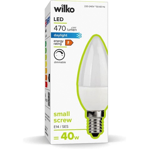 Wilko led store candle bulbs