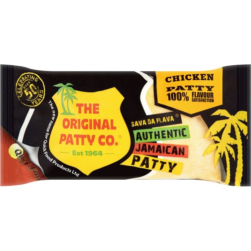 The Original Patty Co. Chicken Jamaican Patty (150g) - Compare Prices ...