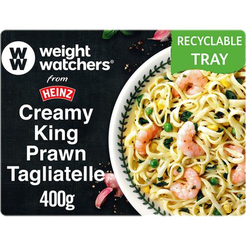 Weight Watchers from Heinz Creamy King Prawn Tagliatelle Ready Meal