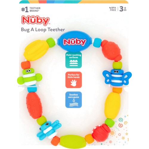 Nuby teething ring on sale freezer