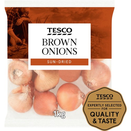 Frozen Diced White Onion - Tesco - 500g