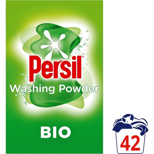 Persil Bio Laundry Detergent Powder 42 Washes 2.1 kg Fabric