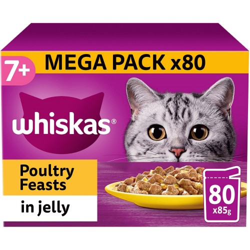 Felix Adult Wet Cat Food Mixed in Jelly Tuna and Cod, Shrimp and Plaice,  Chicken and Kidney, Duck and Lamb 80 x 100g Pouches : : Pet  Supplies