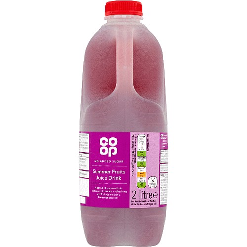 Co Op No Added Sugar Summer Fruits Juice Drink Litre Compare Prices Where To Buy