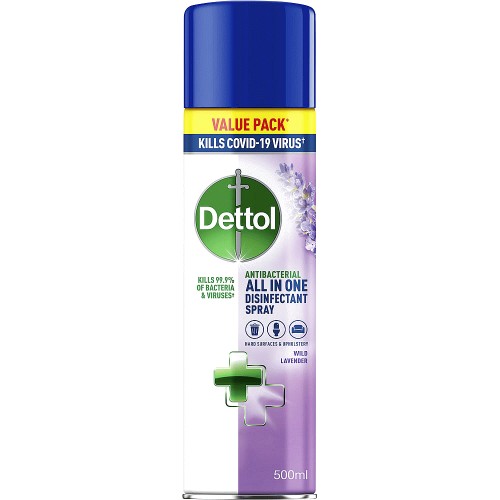 Dettol Wild Lavender Antibacterial All In One Disinfectant Spray Ml