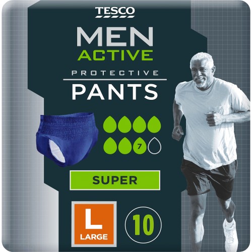 ASDA UNISEX Discreet Underwear Incontinence Pants Pants Large