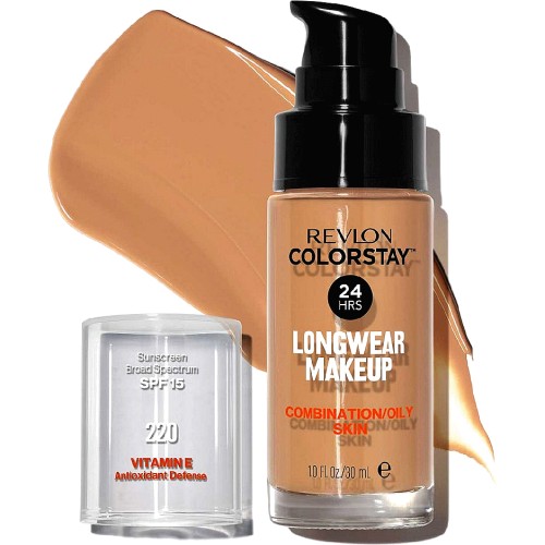 Revlon Colorstay Foundation 24hrs Makeup 30ml | RRP 12.49 | (Buff 150  Combination/Oily Skin) by Revlon