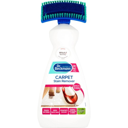 2 x Dr Beckmann Carpet Cleaner Brush 650ml, Cleaning, Upholstery, Stain  Remover by Dr Beckmann