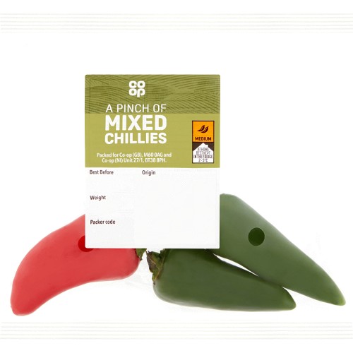 Co Op A Pinch Of Mixed Chillies 50g Compare Prices And Where To Buy Uk 