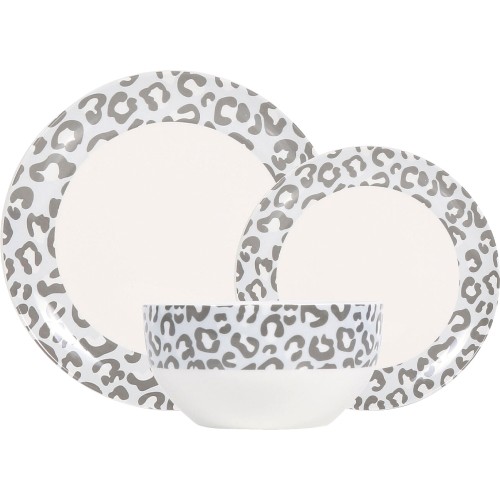 Printed dinner set best sale