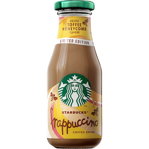 Starbucks Lto Frappuccino Toffee Honeycomb Flavoured Milk Iced Coffee 250ml Compare Prices 8683