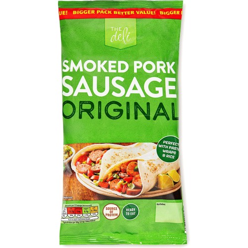 The Deli Smoked Pork Sausage 260g Compare Prices Where To Buy Trolley