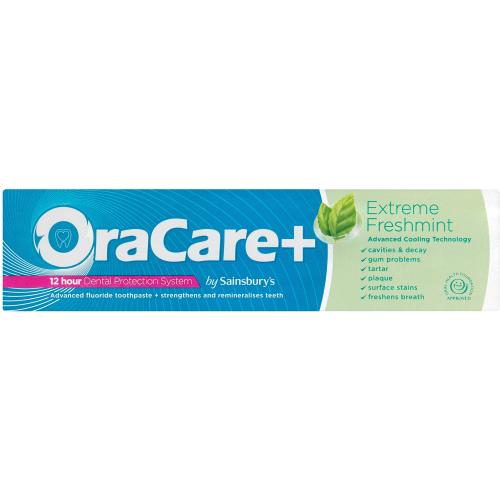 OraCare+ Extreme Freshmint Toothpaste (100ml) - Compare Prices & Where ...