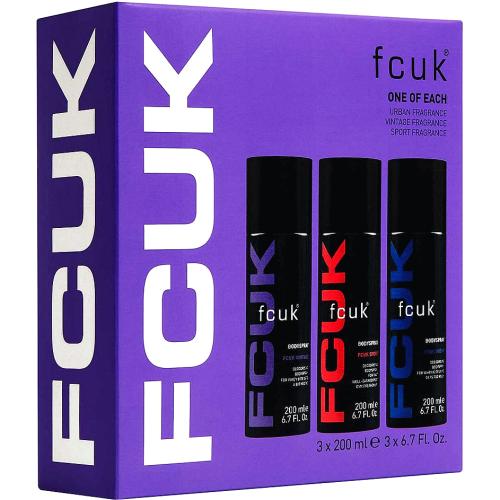 Fcuk one of each best sale gift set