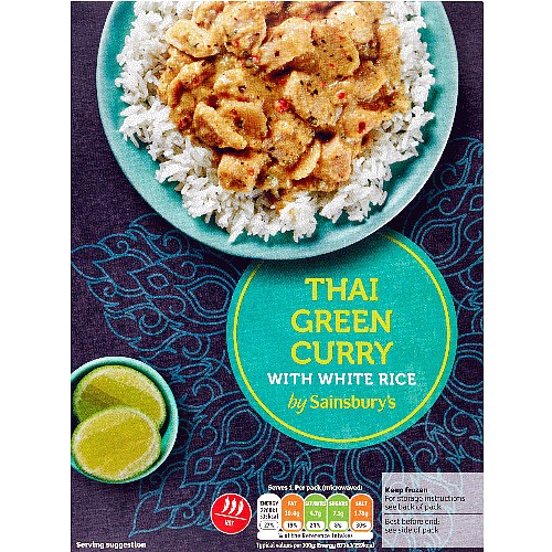 Sainsbury thai green sales curry