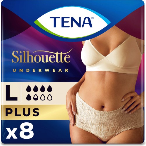 Tena Absorbent Underwear Black Large - Compare Prices & Where To Buy 
