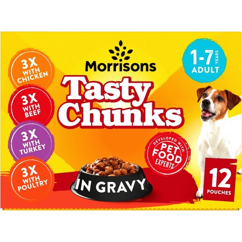 Morrisons Dog Food In Gravy 12 x 100g Compare Prices Where To Buy Trolley