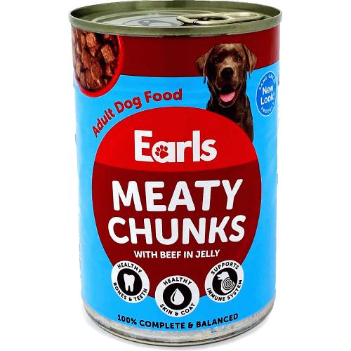 Earls meaty shop chunks dog food