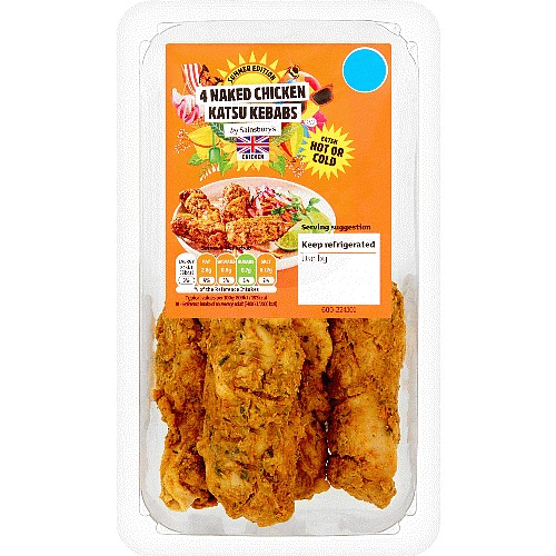 Sainsbury S Summer Edition Naked Chicken Katsu Kebabs X G Compare Prices Where To Buy