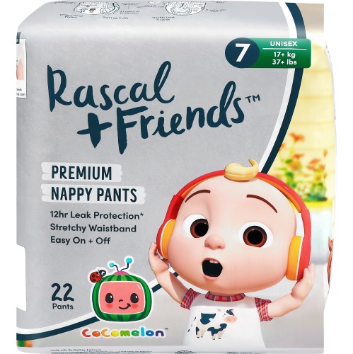 Rascal & Friends Premium Nappy Pants Size 7 (22) - Compare Prices