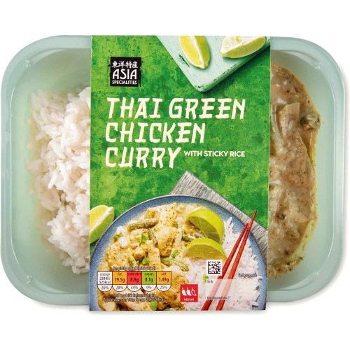 M&s thai green 2024 curry ready meal