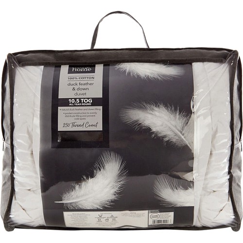 Tesco duck outlet feather duvet