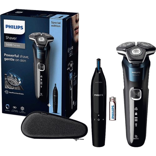 Braun Series 3 ProSkin 3040s Electric Shaver Rechargeable Wet & Dry Razor  Black & Blue - Compare Prices & Where To Buy 