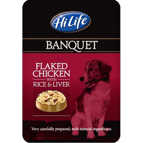 Banquet sales dog food